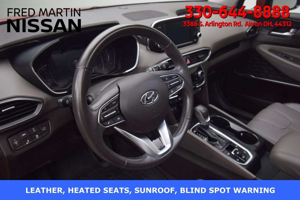 used 2019 Hyundai Santa Fe car, priced at $15,372