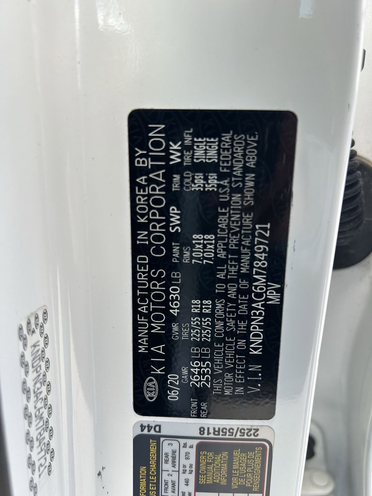 2021 Kia Sportage EX White at DeMontrond Automotive Group