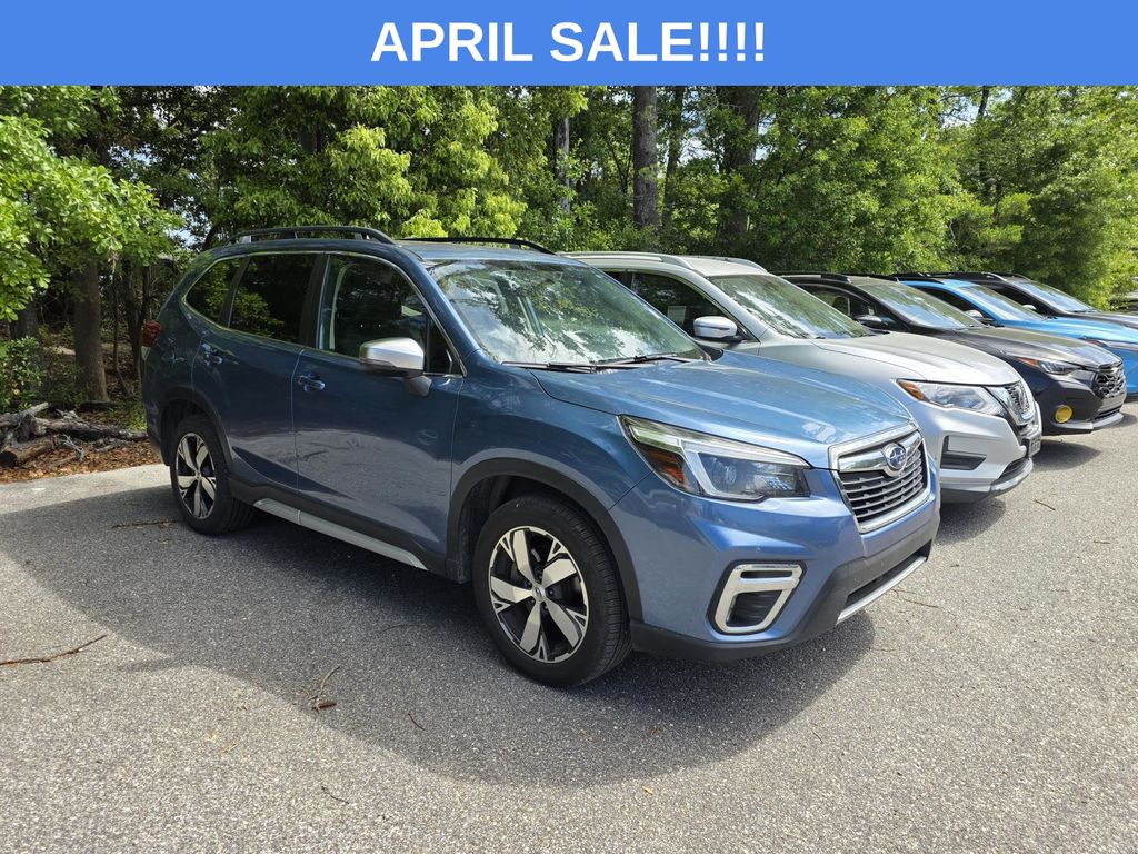 Horizon Blue Pearl 2021 Subaru Forester Touring Crossover AWD SUV / Crossover All-Wheel Drive Continuously Variable Transmission