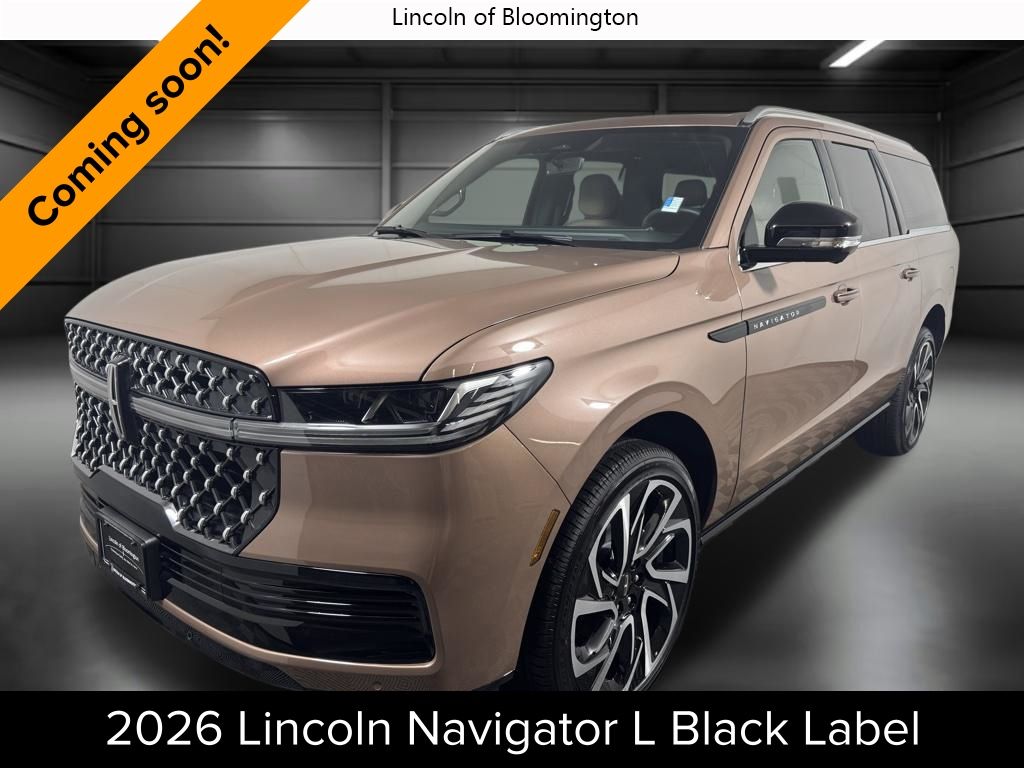 Red (Copper) 2026 Lincoln Navigator L Black Label 4WD SUV / Crossover Four-Wheel Drive Automatic