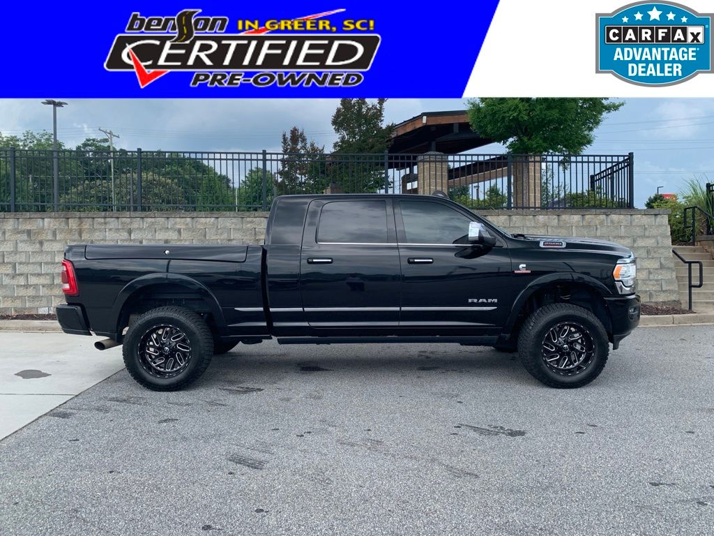 Diamond Black 2020 RAM 2500 Limited Mega Cab 4WD Pickup Truck Four-Wheel Drive 6-Speed Automatic