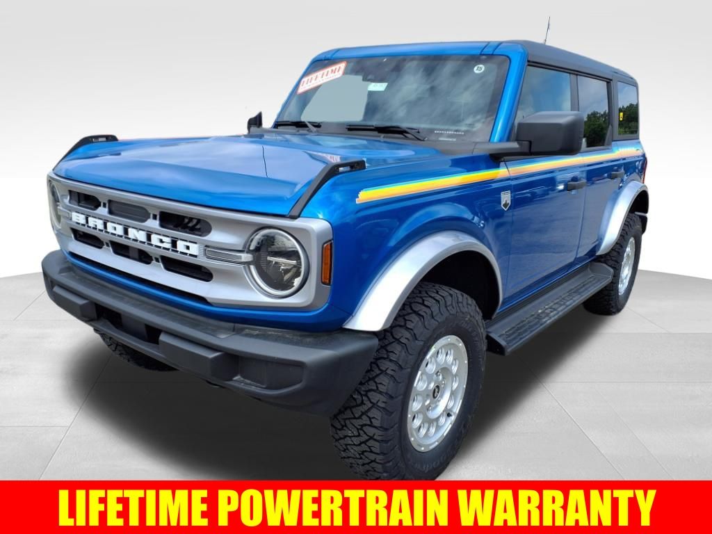 Velocity Blue Metallic 2025 Ford Bronco Big Bend 4-Door 4WD SUV / Crossover Four-Wheel Drive Automatic