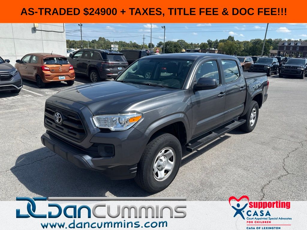 Magnetic Gray Metallic 2017 Toyota Tacoma Pickup Truck Four-Wheel Drive 6-Speed Automatic