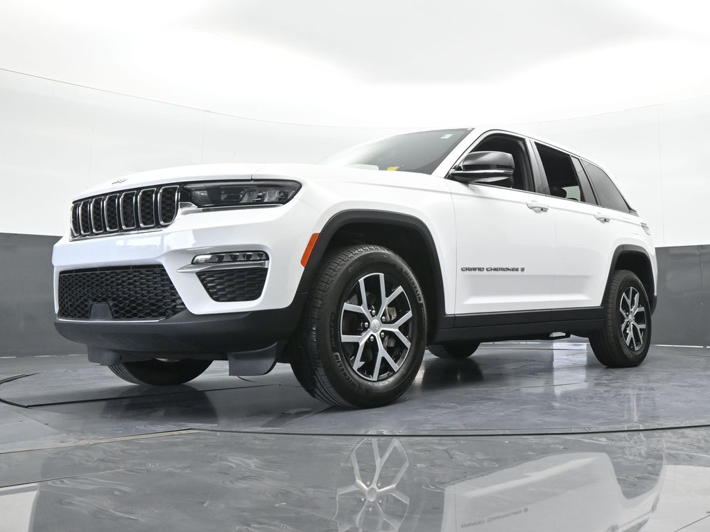 Used 2024 Bright White Clearcoat Jeep Limited image 61