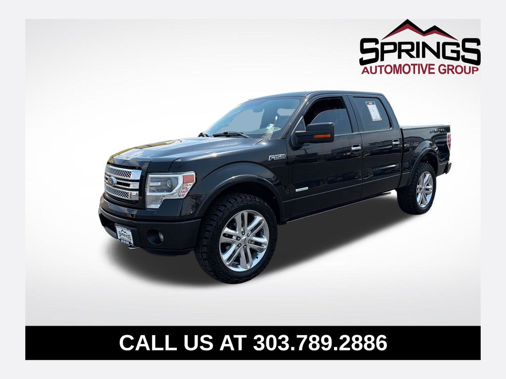 Tuxedo Black Metallic 2013 Ford F-150 Pickup Truck Four-Wheel Drive 6-Speed Automatic