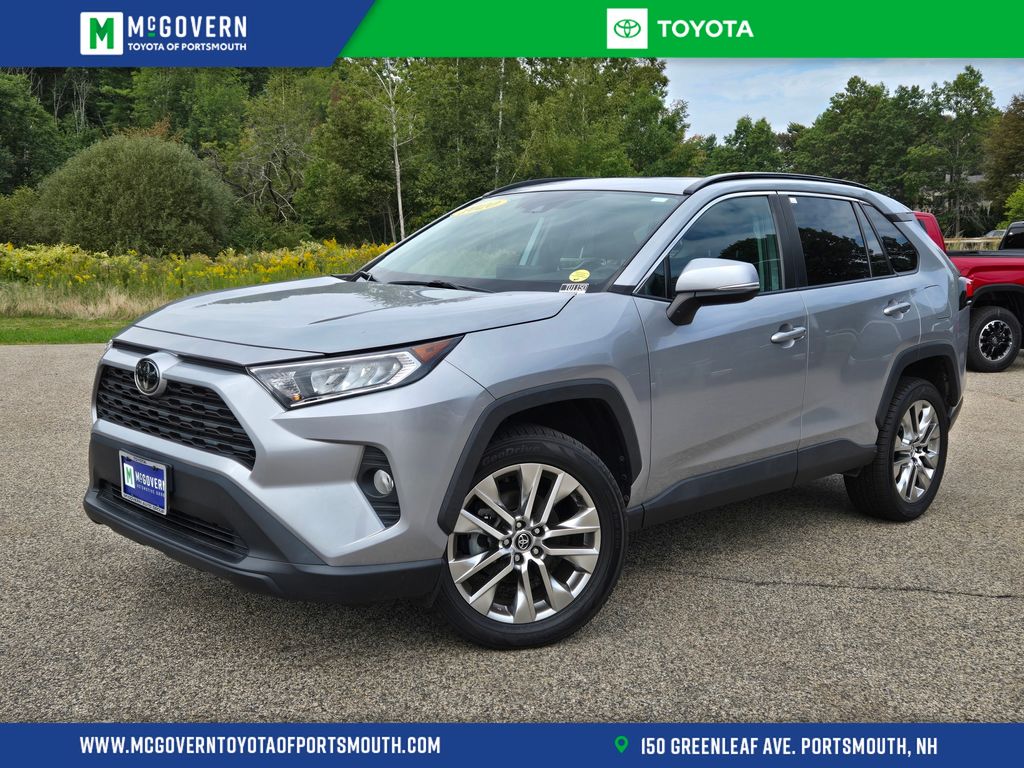 Silver Sky Metallic 2020 Toyota RAV4 SUV / Crossover All-Wheel Drive 8-Speed Automatic