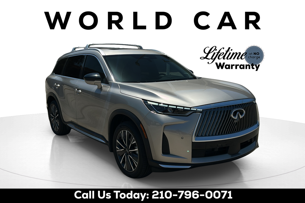 Warm Titanium 2026 INFINITI QX60 SUV / Crossover Front-Wheel Drive 9-Speed Automatic