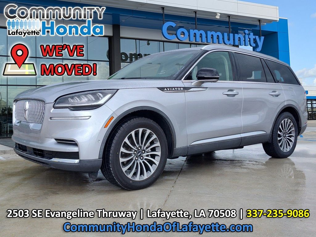 Silver Radiance Metallic Clearcoat 2022 Lincoln Aviator Reserve RWD SUV / Crossover Rear-Wheel Drive Automatic