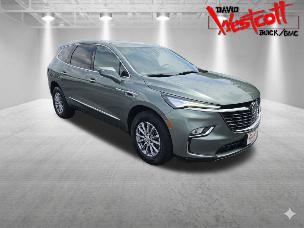 Sage Metallic 2023 Buick Enclave SUV / Crossover Front-Wheel Drive 9-Speed Automatic