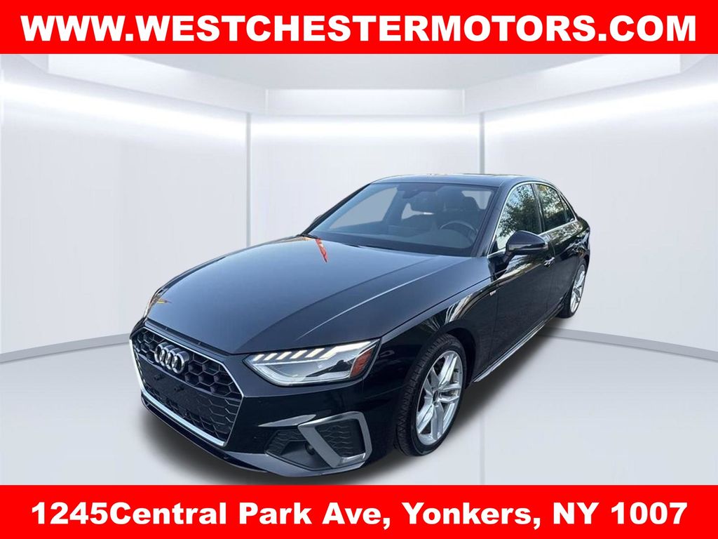 Black 2023 Audi A4 Sedan All-Wheel Drive 7-Speed Automatic