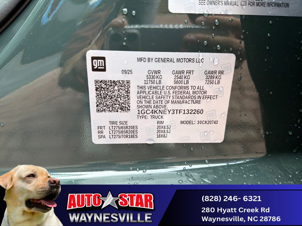 new 2026 Chevrolet Silverado 2500HD car, priced at $75,735