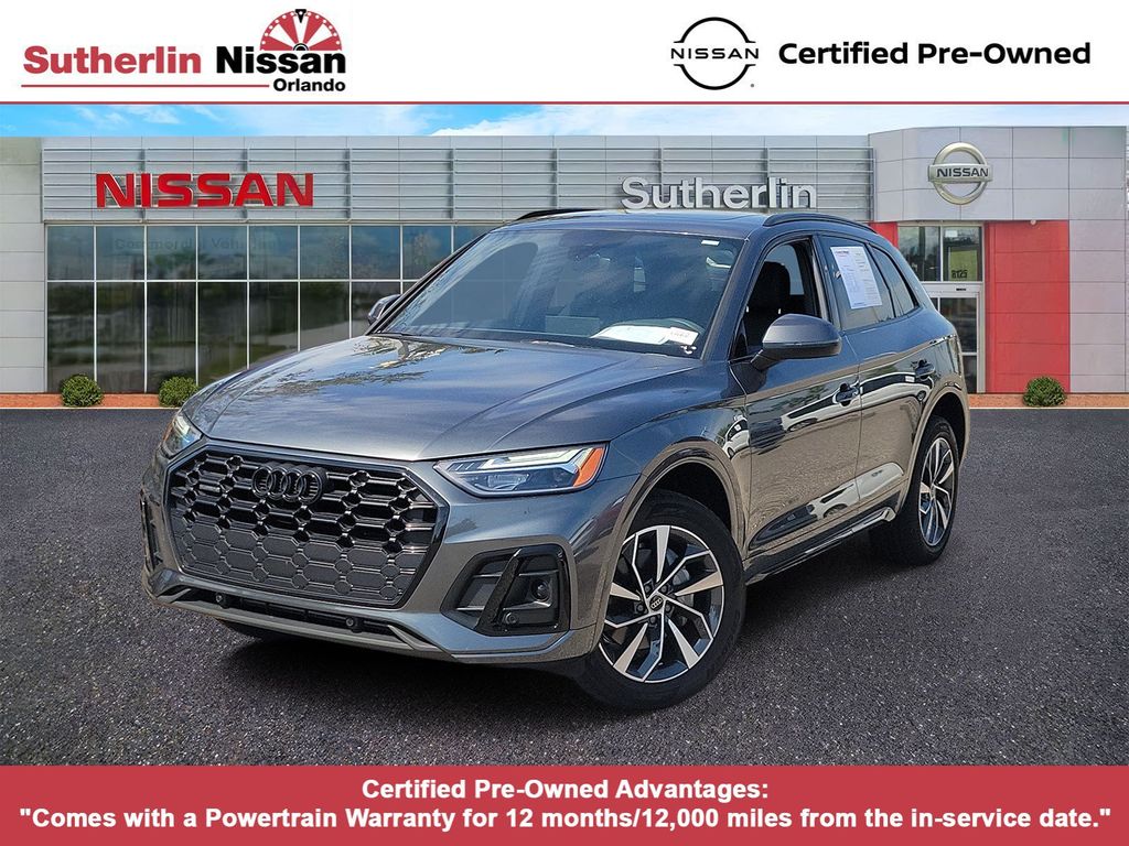 Gray 2024 Audi Q5 SUV / Crossover All-Wheel Drive 7-Speed Automatic