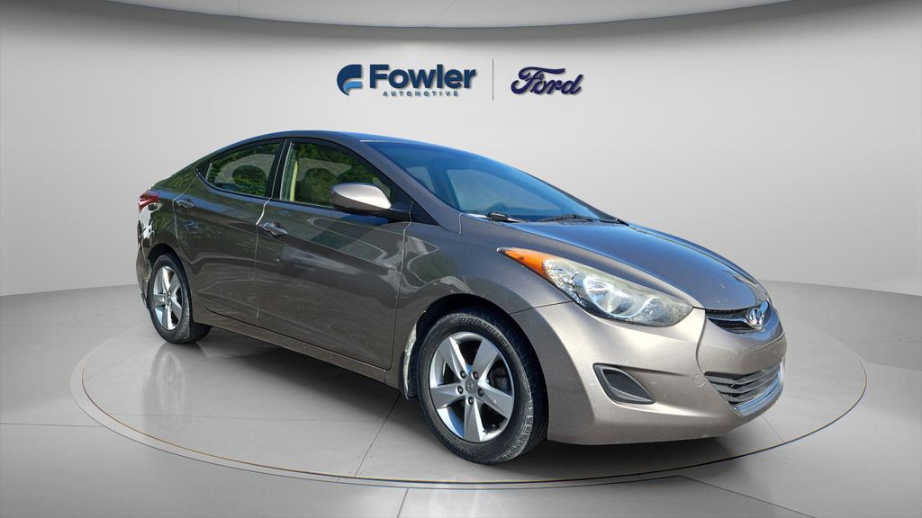 Desert Bronze 2013 Hyundai Elantra GLS FWD Sedan Front-Wheel Drive 6-Speed Automatic Overdrive