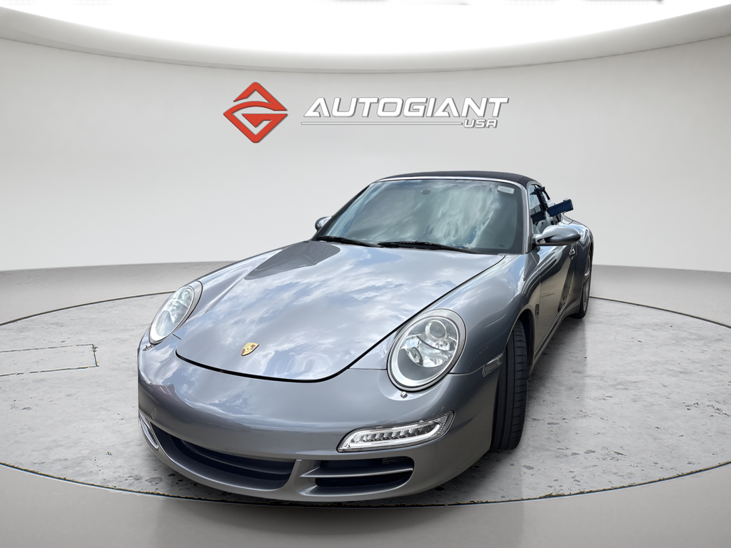 Gray 2006 Porsche 911 Convertible Rear-Wheel Drive 6-Speed Manual Overdrive