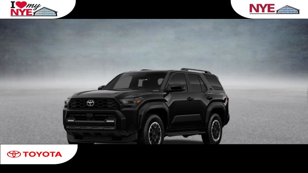 Black 2026 Toyota 4Runner SUV / Crossover Four-Wheel Drive 8-Speed Automatic