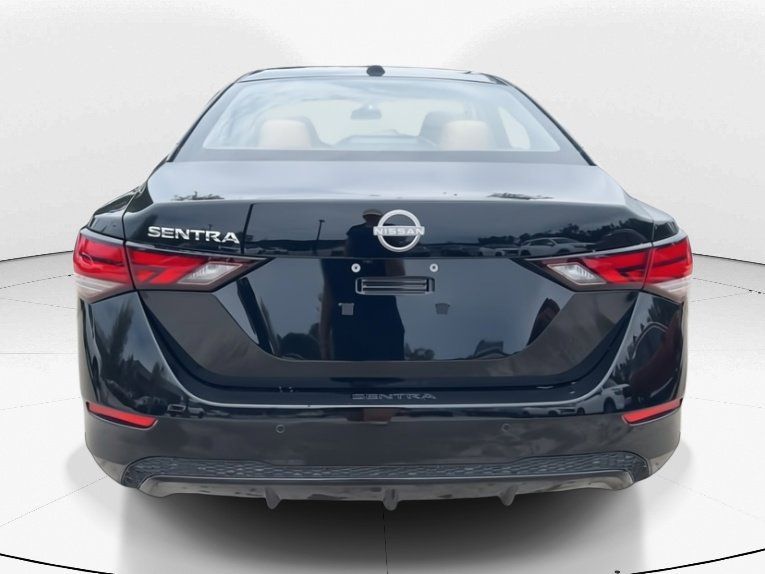 2025 Super Black Nissan Sentra SV FWD Sedan