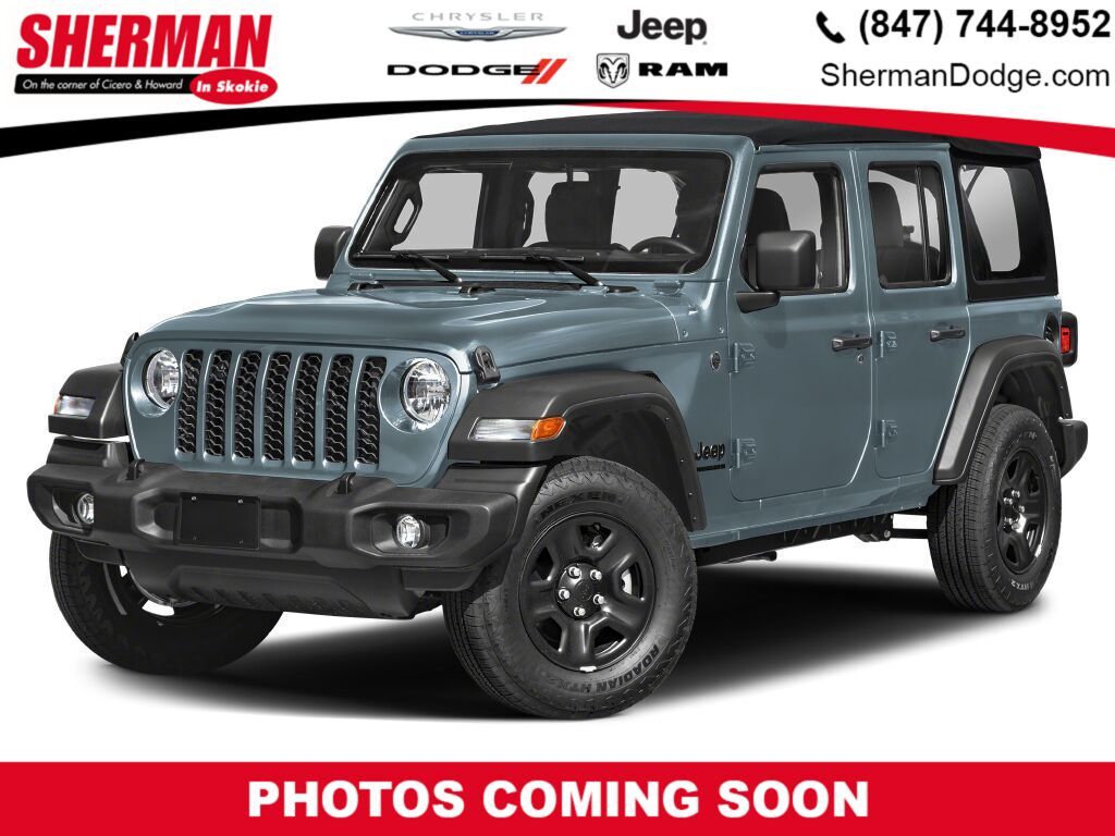 Anvil Clear Coat 2026 Jeep Wrangler SUV / Crossover Four-Wheel Drive 8-Speed Automatic