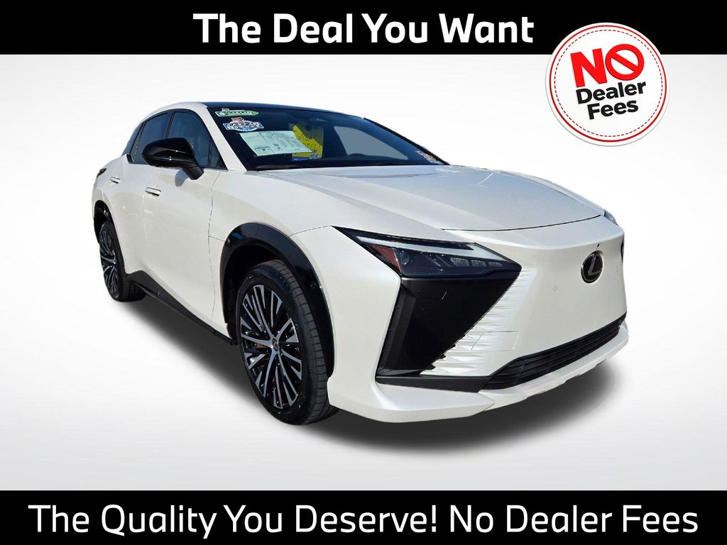 Eminent White Pearl 2023 Lexus RZ SUV / Crossover All-Wheel Drive Automatic