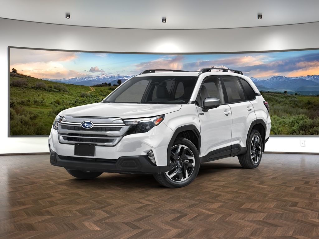 White 2026 Subaru Forester Hybrid SUV / Crossover All-Wheel Drive Continuously Variable Transmission