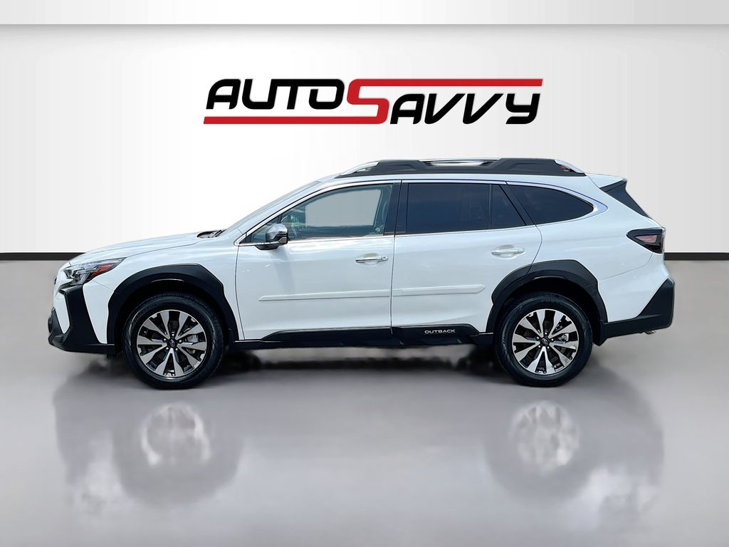 2025 Subaru Outback Touring XT White at Classic Elite Chevrolet Sugar Land