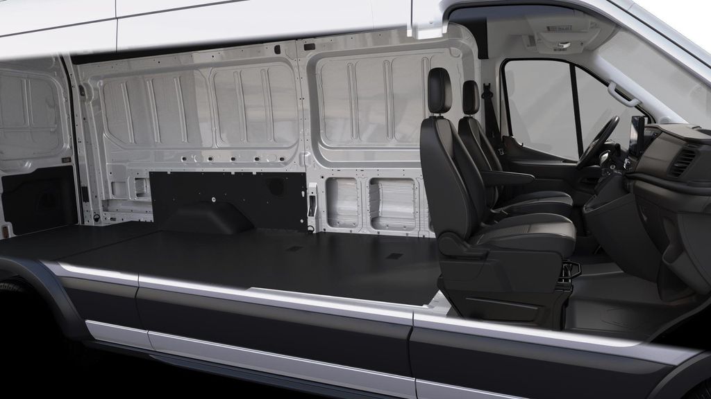 New 2025 Ford Transit Cargo Van DRW 148 WB Extended 350 HD High Roof