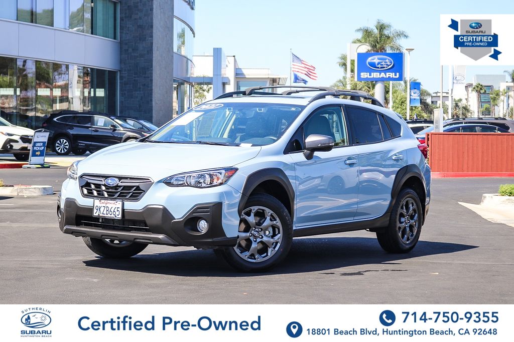 Brown (Khaki) 2021 Subaru Crosstrek SUV / Crossover All-Wheel Drive Continuously Variable Transmission