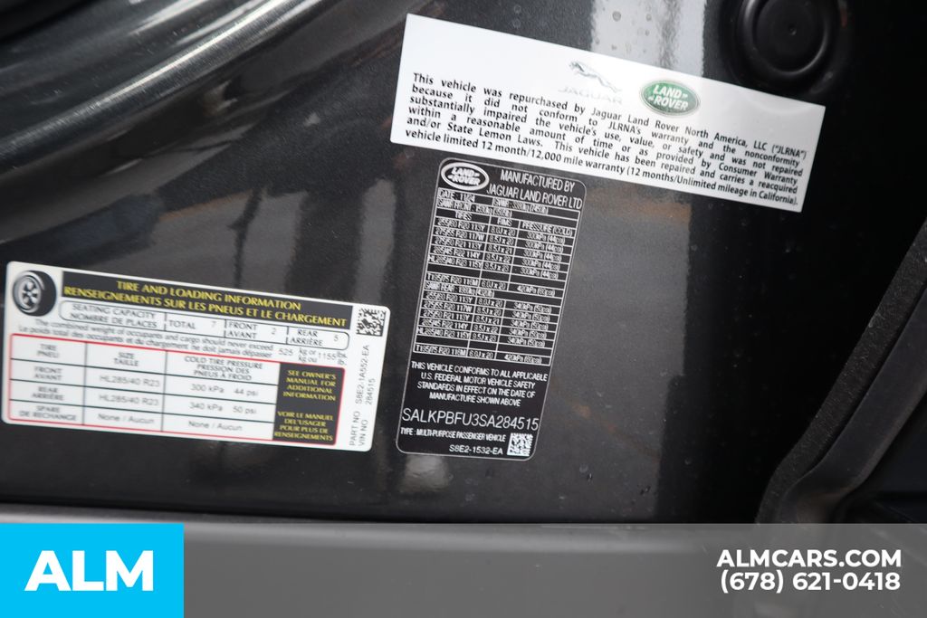 Used 2025 Gray Land Rover SE image 43