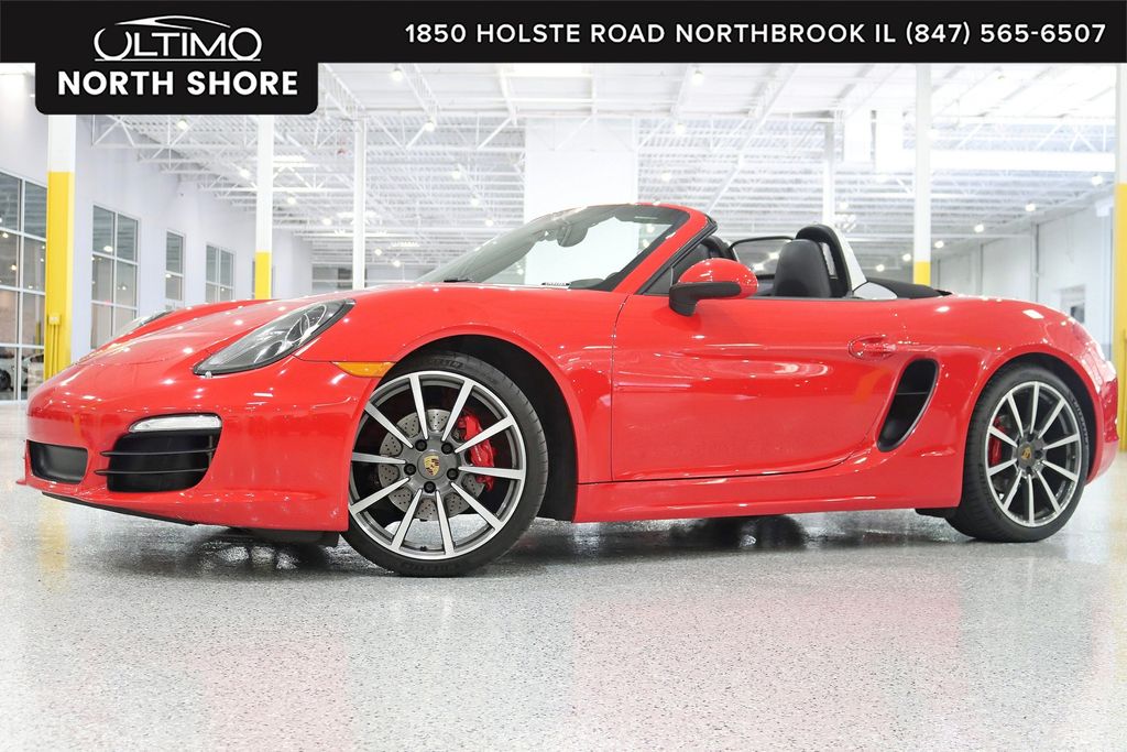 Guards Red 2015 Porsche Boxster Convertible Rear-Wheel Drive 7-Speed Automatic