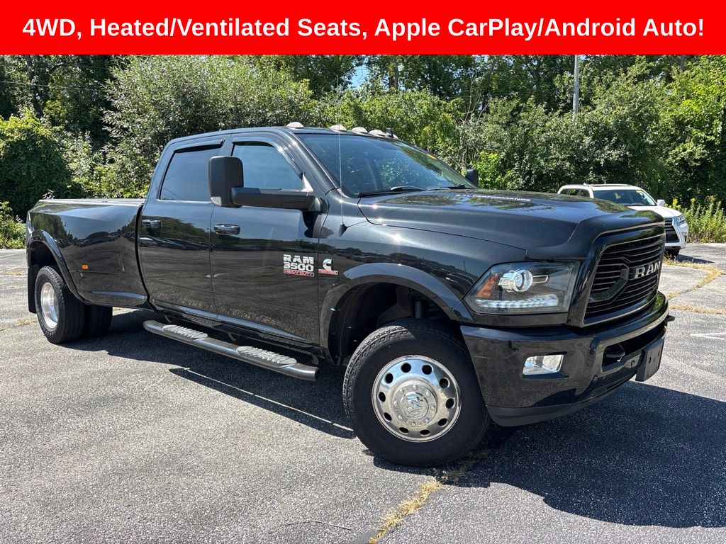 2018 RAM 3500 Laramie Crew Cab LB DRW 4WD