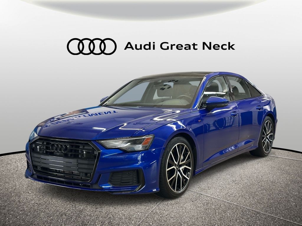 Ultra Blue Metallic 2023 Audi A6 Sedan All-Wheel Drive 7-Speed Automatic
