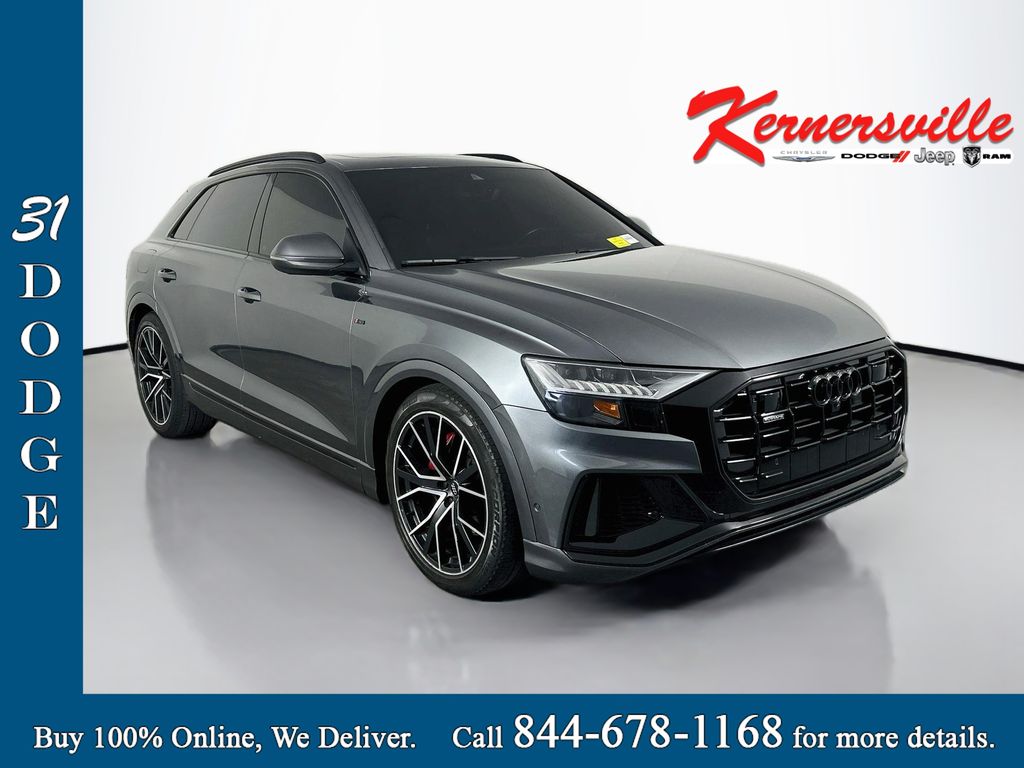 Daytona Gray Pearl 2019 Audi Q8 SUV / Crossover All-Wheel Drive 8-Speed Automatic