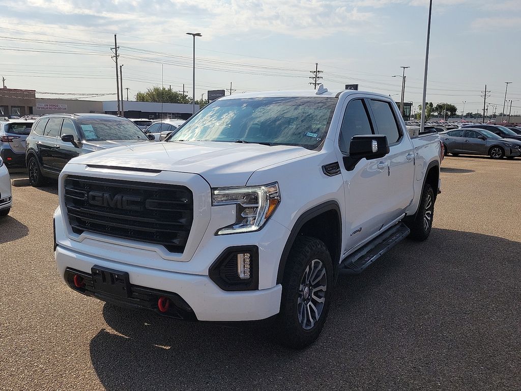2021 GMC Sierra 1500 AT4 White at Brown Buick GMC