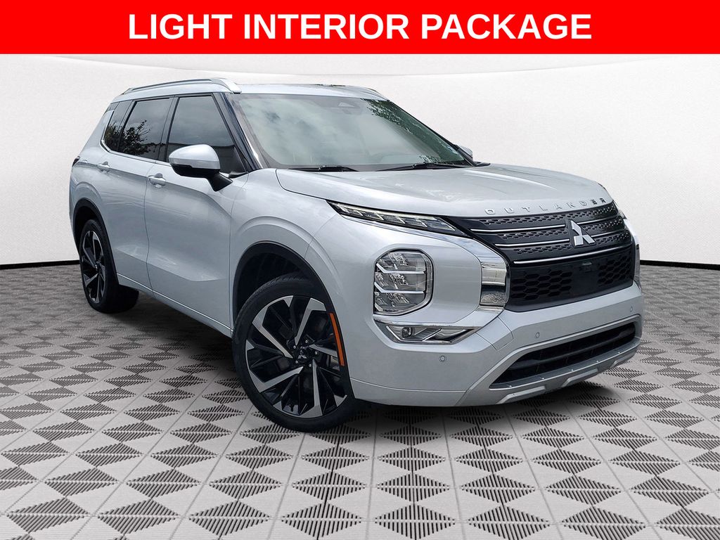 Diamond White 2024 Mitsubishi Outlander SEL FWD SUV / Crossover Front-Wheel Drive Continuously Variable Transmission