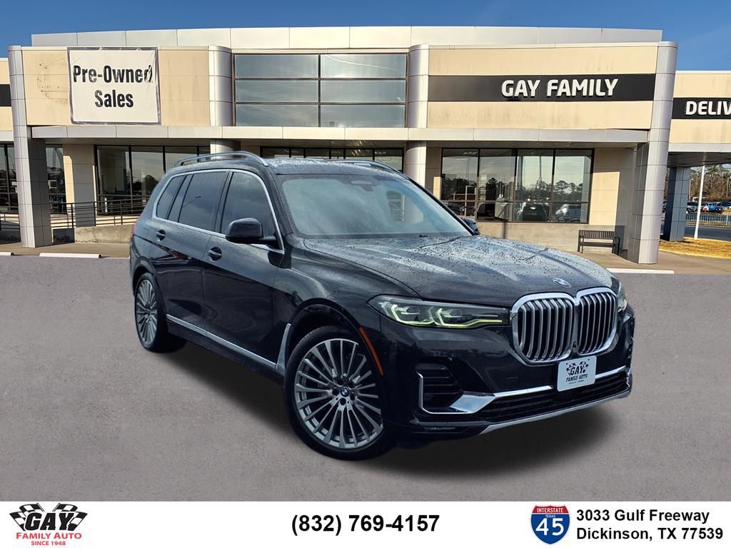 Black Sapphire Metallic 2020 BMW X7 xDrive40i AWD SUV / Crossover All-Wheel Drive 8-Speed Automatic