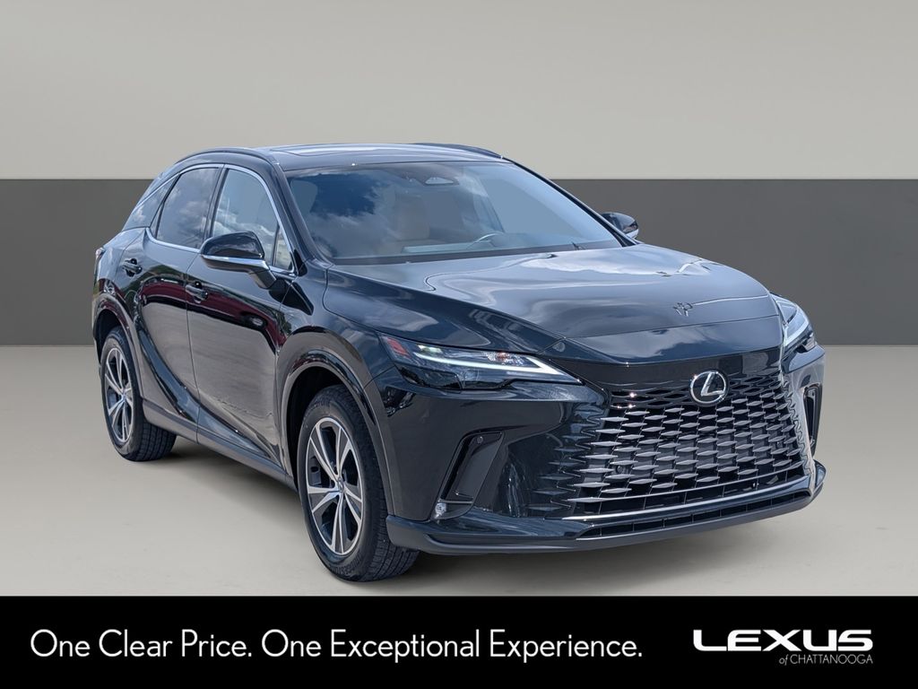Black (Caviar) 2025 Lexus RX 350 Premium FWD SUV / Crossover Front-Wheel Drive 8-Speed Automatic