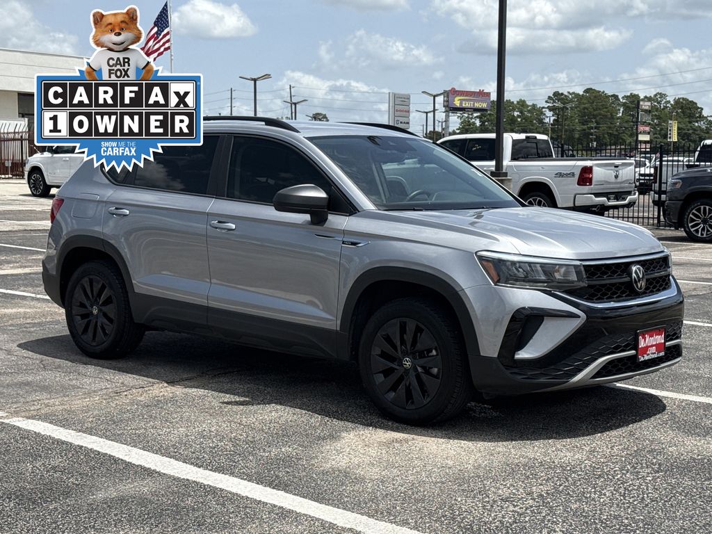 2023 Volkswagen Taos 1.5T S Silver at DeMontrond Automotive Group