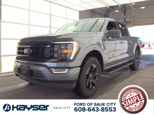 Gray Metallic 2023 Ford F-150 Pickup Truck Four-Wheel Drive Automatic
