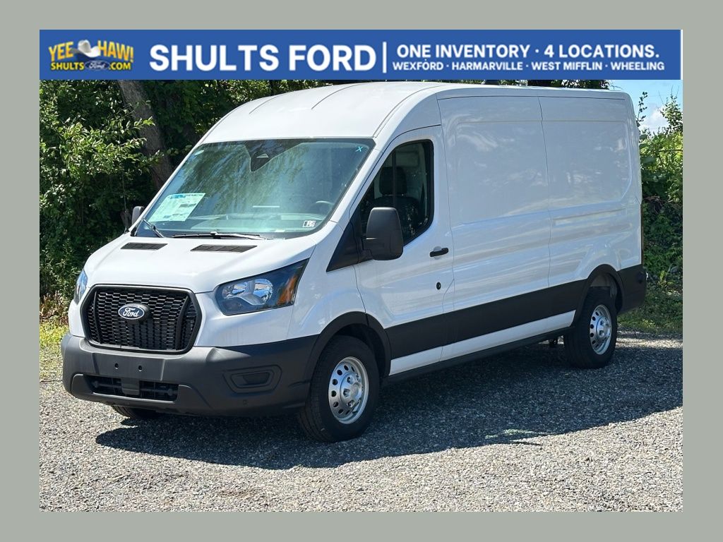 Oxford White 2026 Ford Transit Cargo Van All-Wheel Drive
