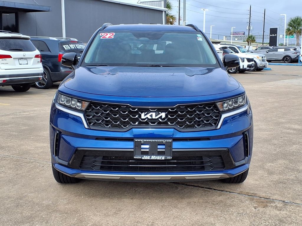 2022 Kia Sorento S Blue at North Houston Mitsubishi