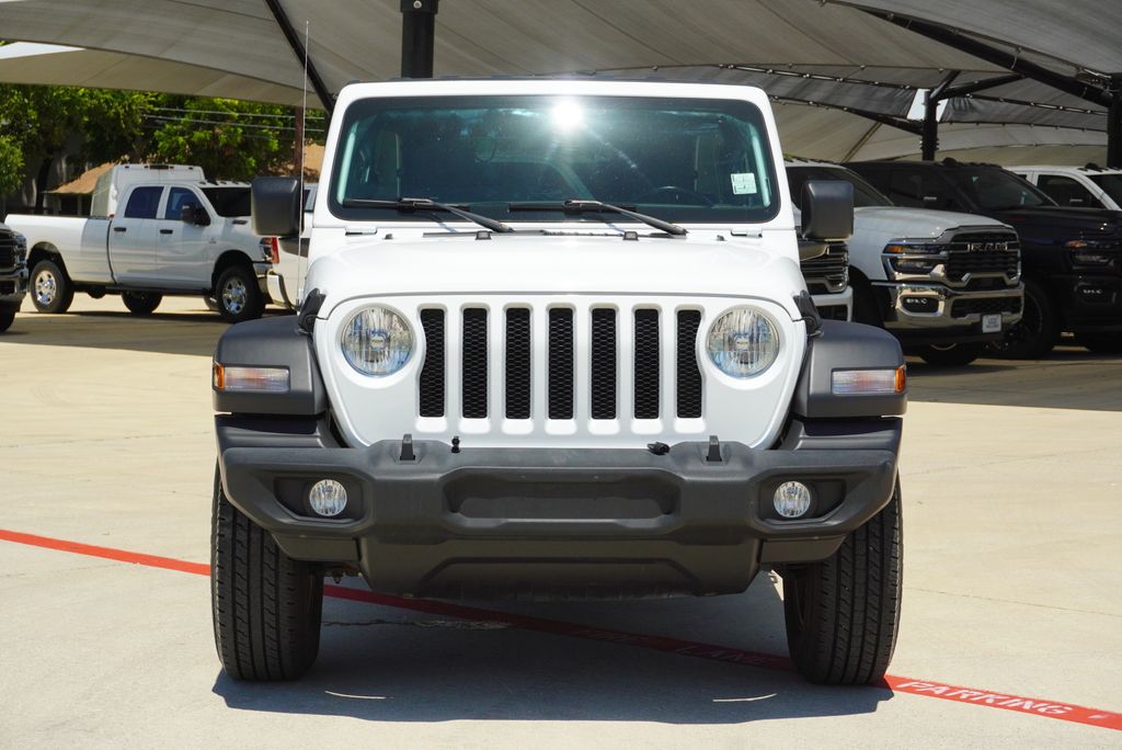 Used Car 2021 Jeep Wrangler  Unlimited Sport S For Sale Under $25,000 In Weatherford, Texas