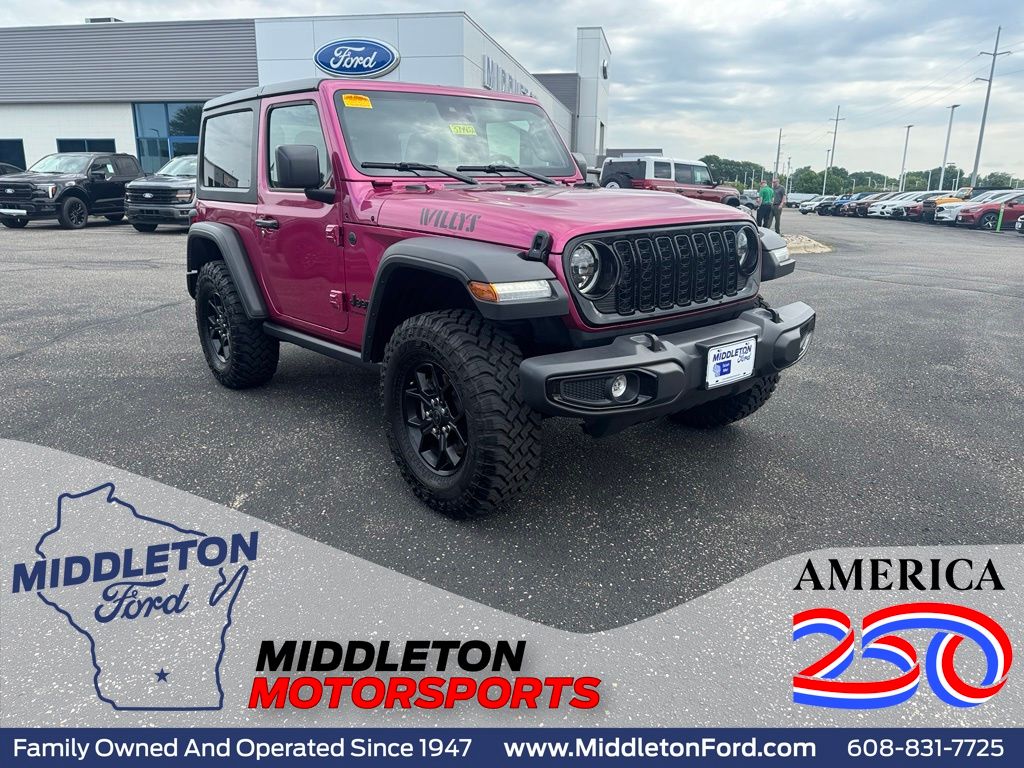 Limited Edition Tuscadero Pearlcoat 2024 Jeep Wrangler SUV / Crossover Four-Wheel Drive 8-Speed Automatic