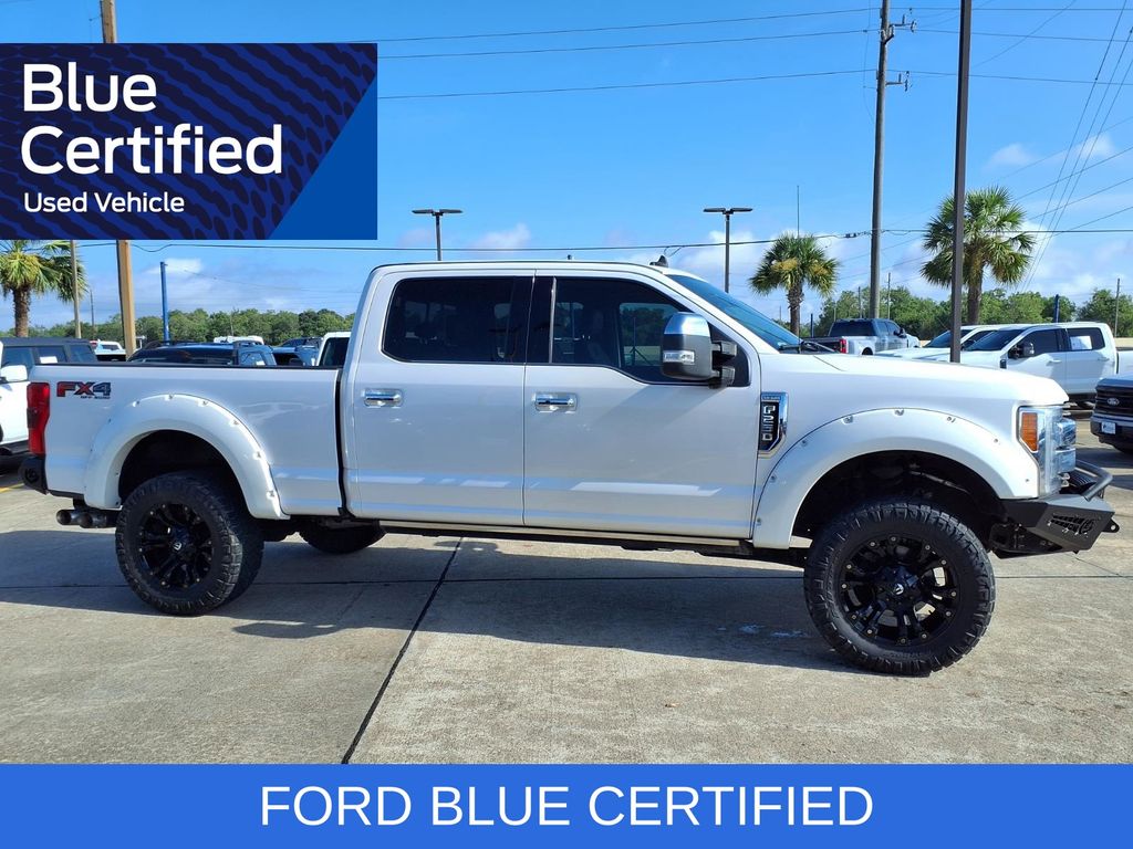 2019 Ford F-250SD King Ranch White at Emmons Autoplex