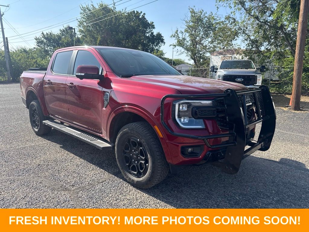 Ruby Red Metallic 2025 Ford Ranger Pickup Truck Four-Wheel Drive Automatic