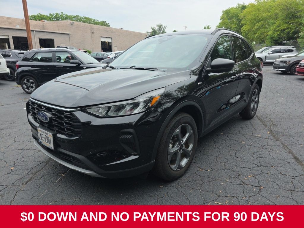 Black Metallic 2025 Ford Escape SUV / Crossover All-Wheel Drive 8-Speed Automatic