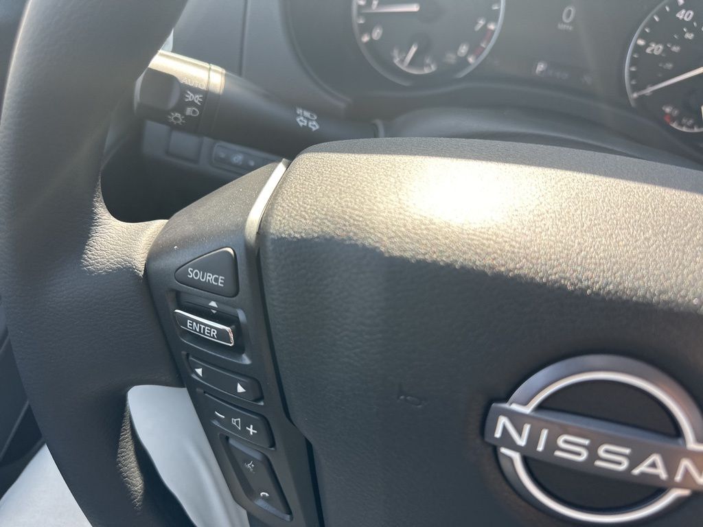 2025 Glacier White Nissan Frontier SV RWD Truck