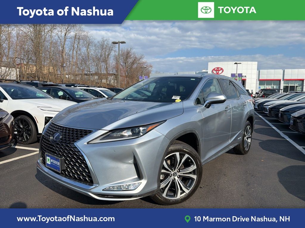 Iridium Silver 2022 Lexus RX Hybrid 450hL AWD SUV / Crossover All-Wheel Drive Continuously Variable Transmission