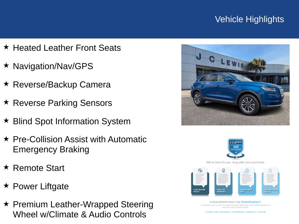 2021 Lincoln Nautilus Standard