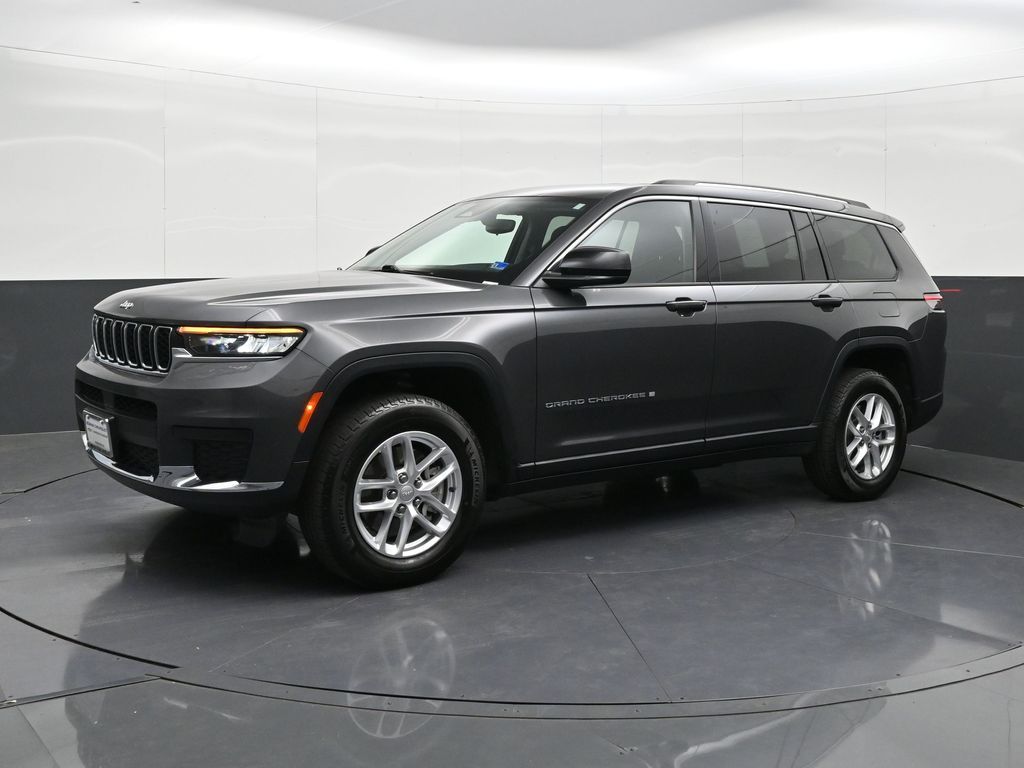 Baltic Gray Metallic Clearcoat 2023 Jeep Grand Cherokee L Laredo 4WD SUV / Crossover Four-Wheel Drive 8-Speed Automatic