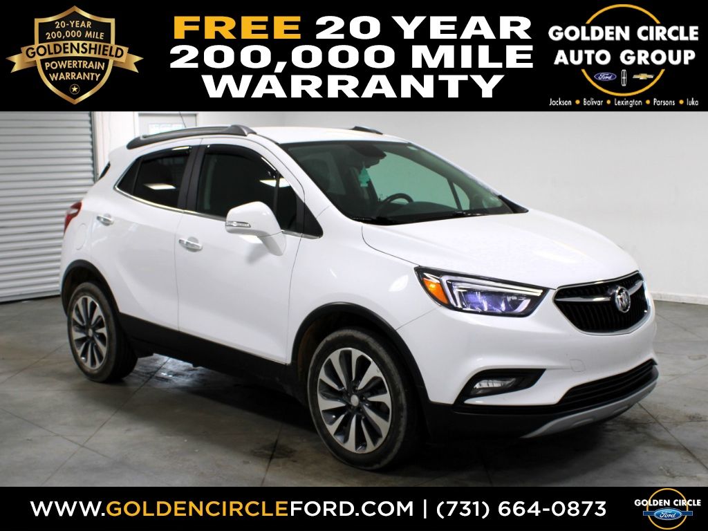 Summit White 2019 Buick Encore Essence FWD SUV / Crossover Front-Wheel Drive 6-Speed Automatic Overdrive