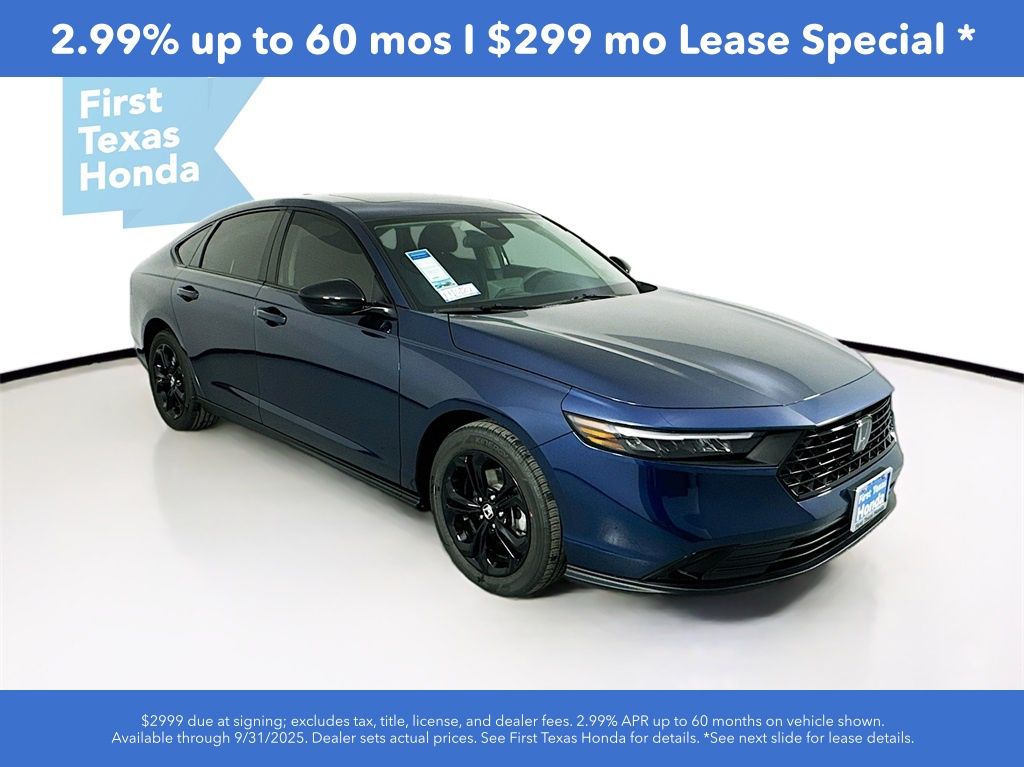 New Car 2025 Honda Accord  Se For Sale Under $35,000 In Austin, Texas